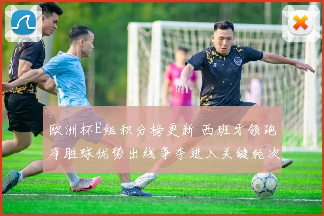 欧洲杯E组积分榜更新 西班牙领跑净胜球优势出线争夺进入关键轮次